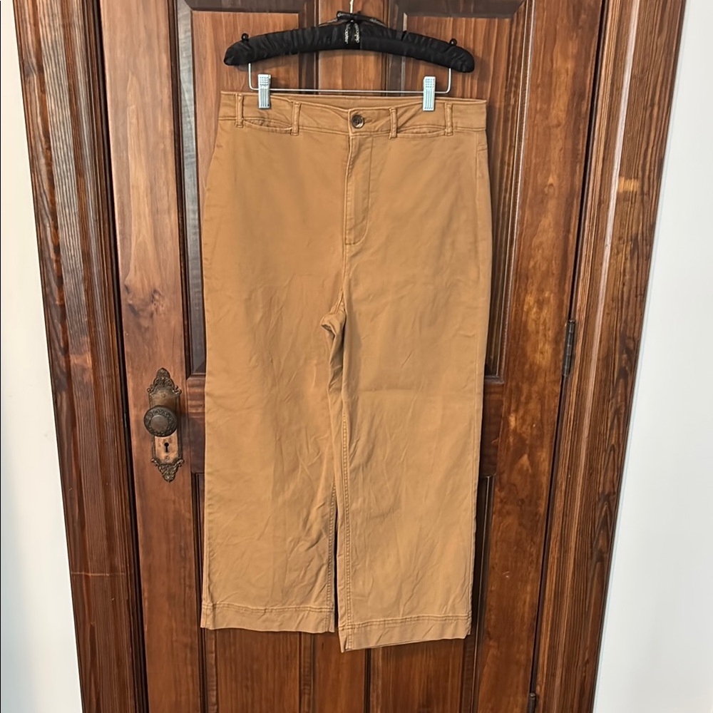 Old Navy Tan Wide Leg Jumpsuit